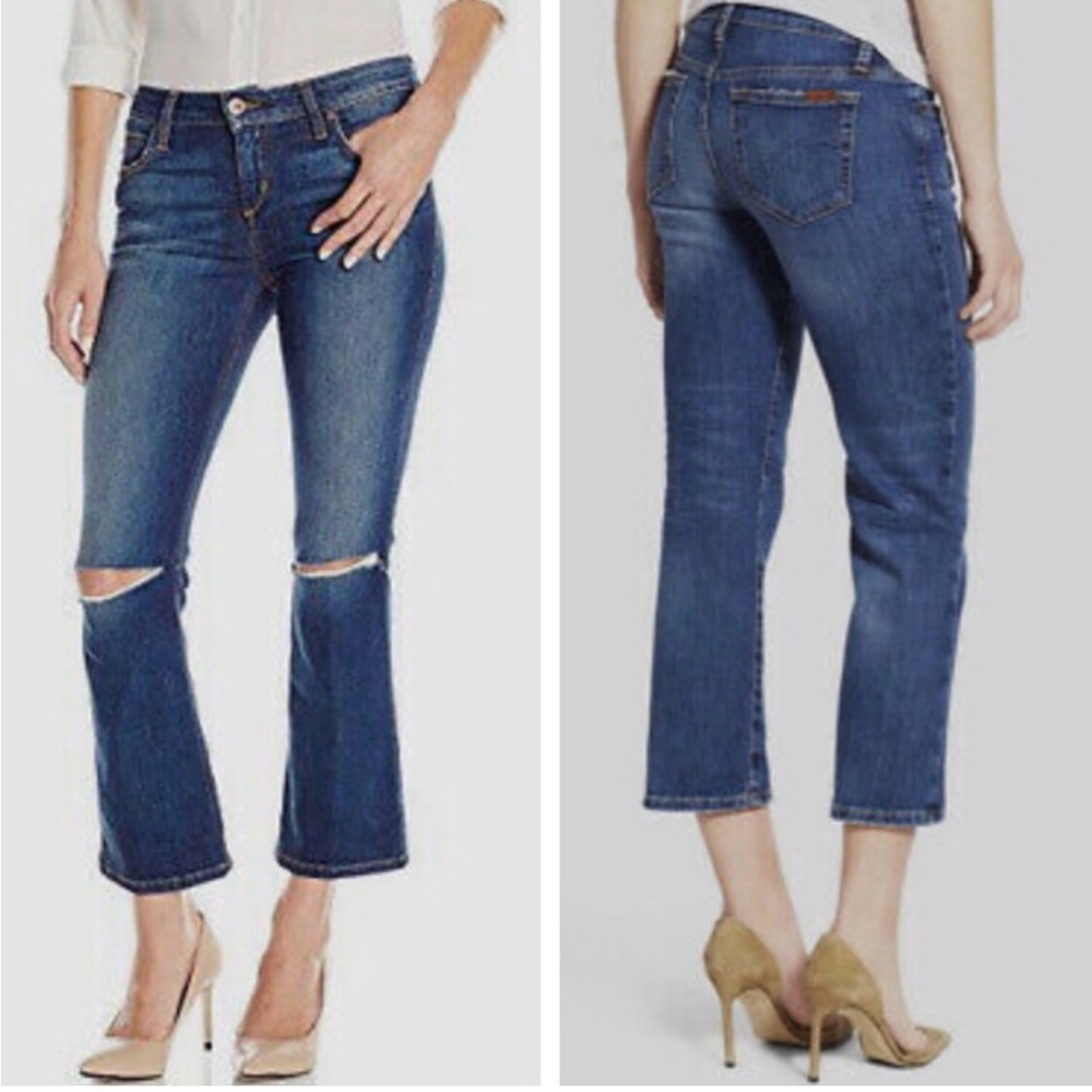 Joe’s Jeans The Olivia Mid Rised Cropped Flare